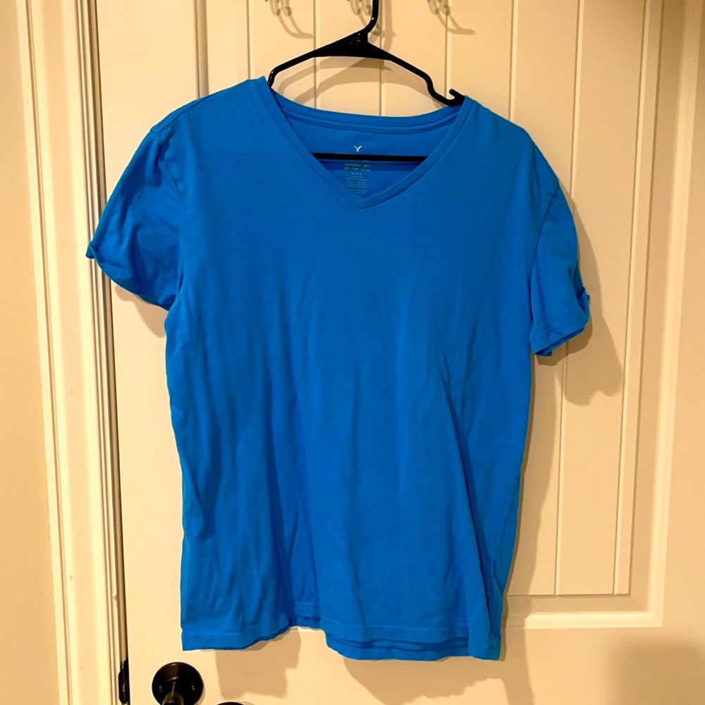 American Eagle Men’s blue shirt sz M